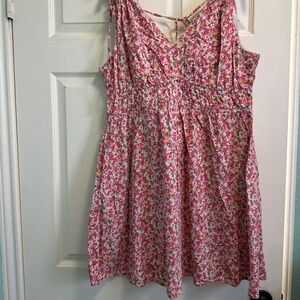 Time and tru  floral dress